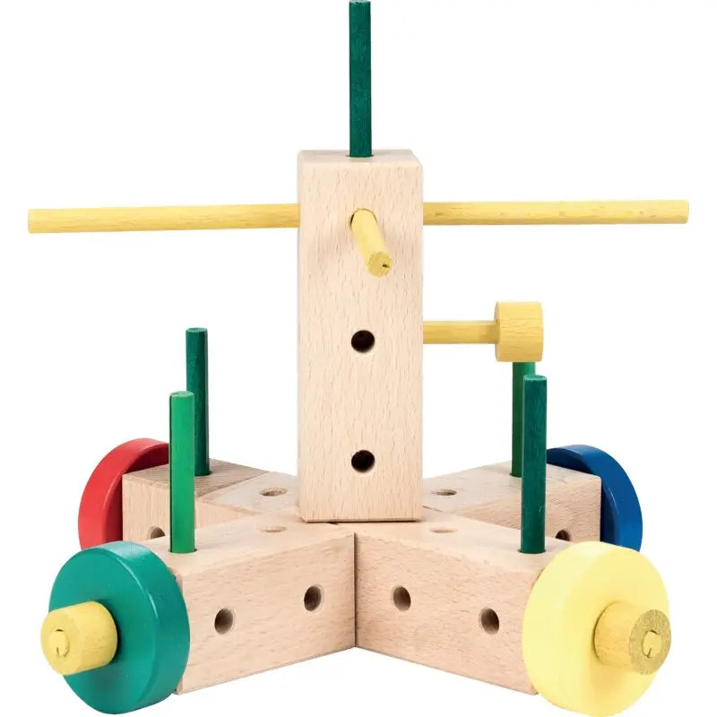Matador M108 00982101 – Beispielmodelle Fahrzeuge und Gebäude aus Holz