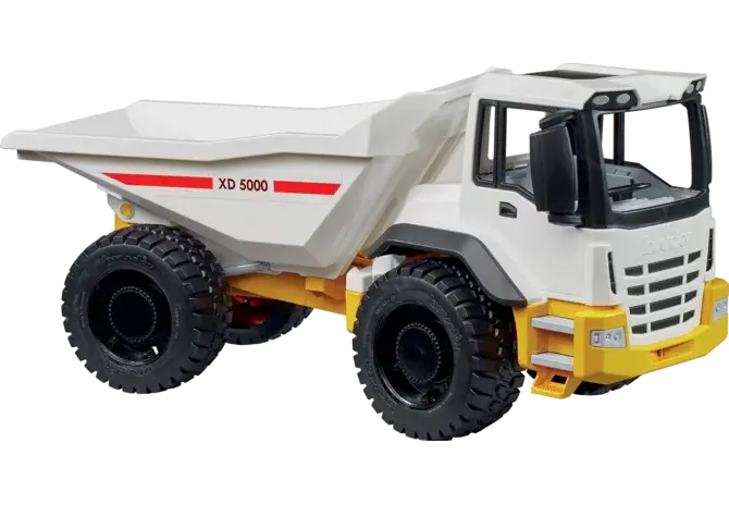 Dumper XD 5000 Bruder 03420 – Kipplader im Maßstab 1:16 mit beweglicher Kippmulde