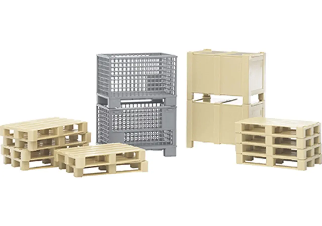Bruder Logistik Set 02415 – Zubehörpaket für Transport- und Lagerspiele
