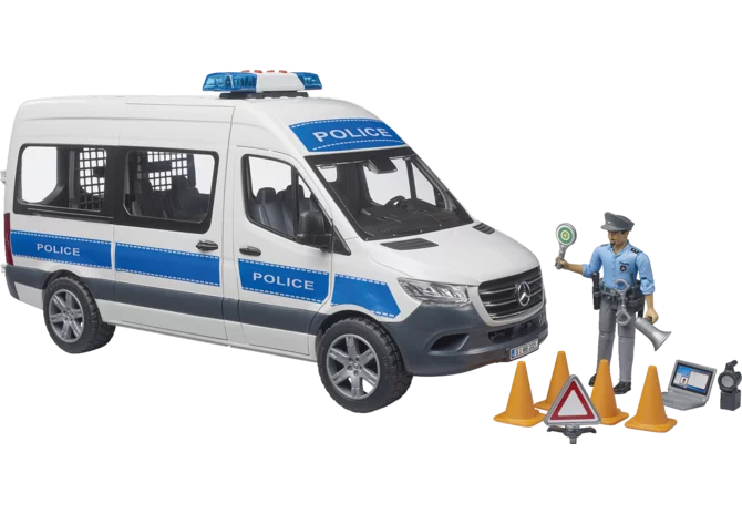 Bruder Mercedes Benz Polizei Sprinter Einsatzfahrzeug 1:16