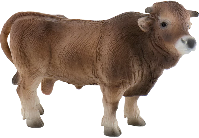 Bullyland Alpenstier Figur, handbemalt, 12 cm lang