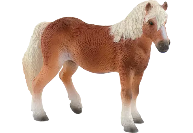 Bullyland Haflinger Stute Figur, handbemalt, 14 cm hoch