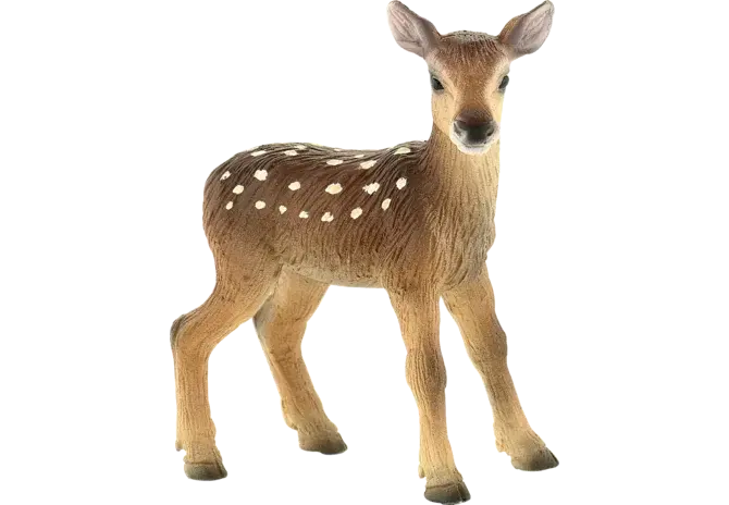 Bullyland Hirschkalb Figur, handbemalt, 6 cm lang