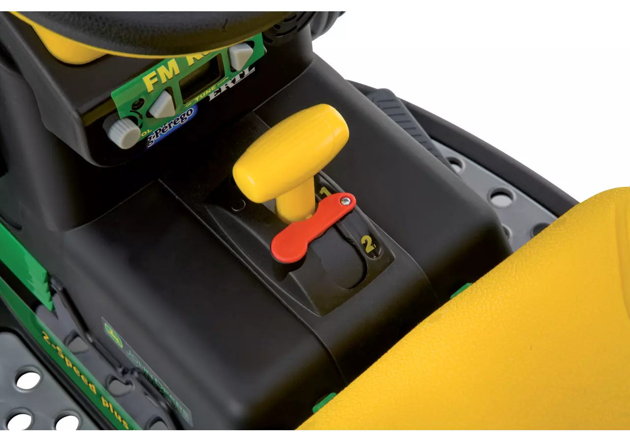 Peg-Perego John Deere Elektro-Traktor mit Anhänger für Kinder ab 3 Jahren