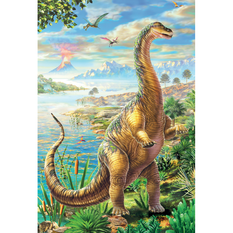 Puzzle "Abenteuer mit den Dinosauriern" – Schmidt Spiele (Kinderpuzzle)