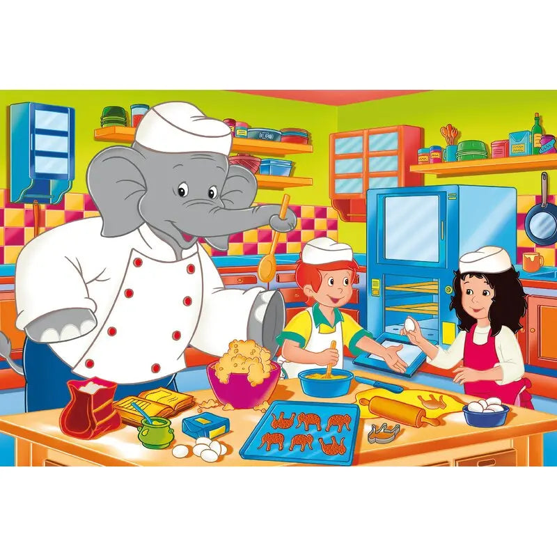 Puzzle Benjamin Blümchen immer im Einsatz – Schmidt Spiele (Kinderpuzzle) Schmidt Spiele