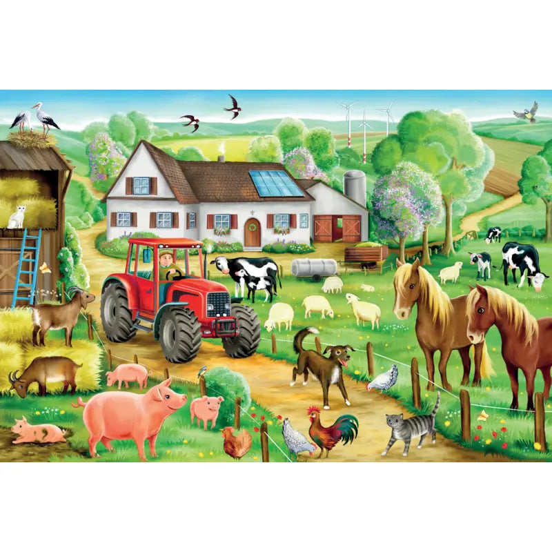 Puzzle "Fröhlicher Bauernhof" – Schmidt Spiele (Kinderpuzzle) Schmidt Spiele
