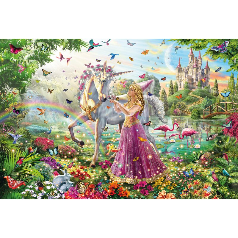Puzzle "Schöne Fee im Zauberwald" – Schmidt Spiele (Kinderpuzzle)