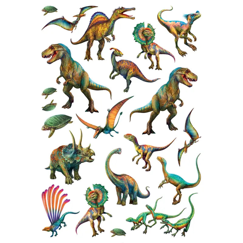 Puzzle "Wilde Dinos, mit Tattoos Dinosaurier" – Schmidt Spiele (Kinderpuzzle) Schmidt Spiele