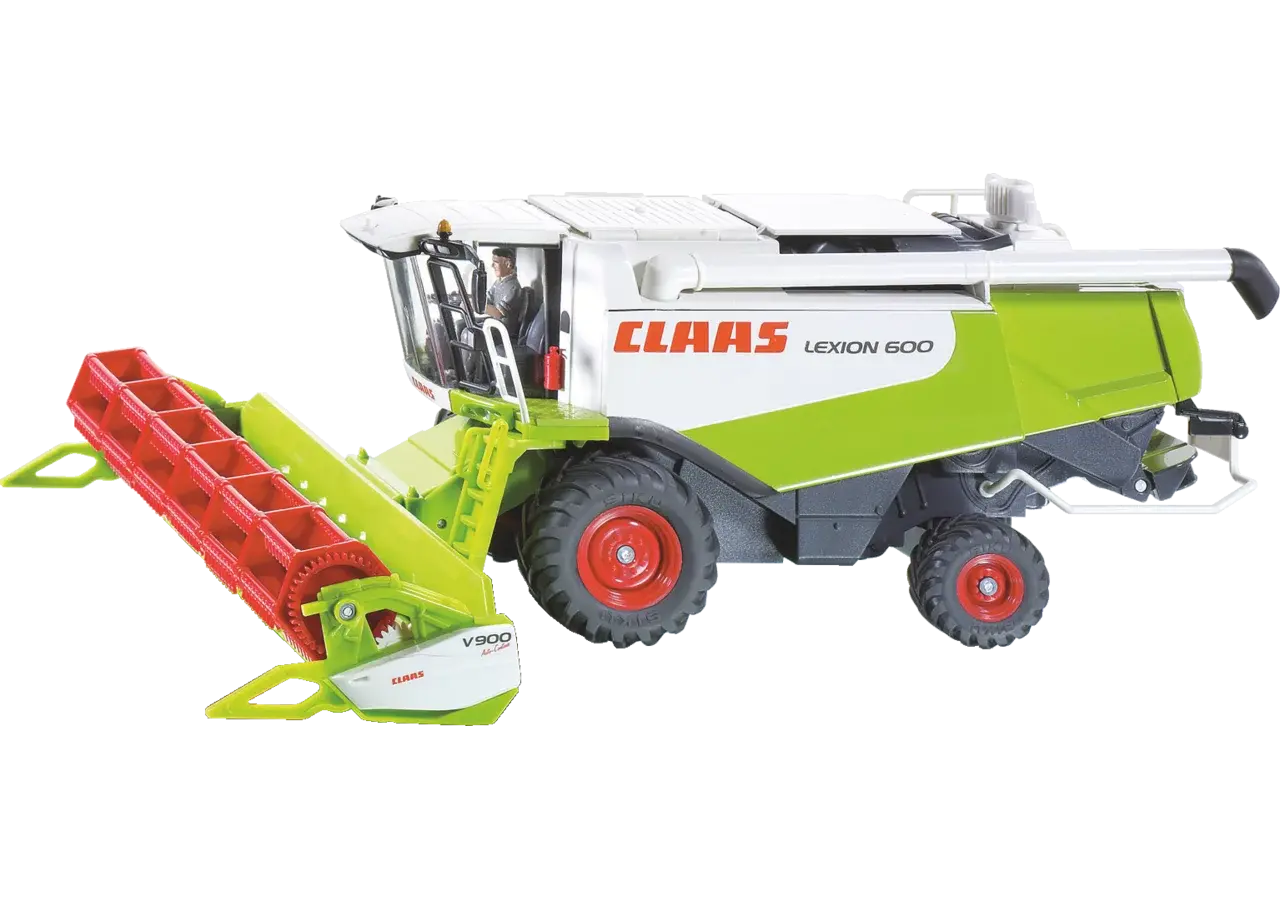 Siku Claas Lexion 600 Mähdrescher Spielzeugmodell im Maßstab 1:50