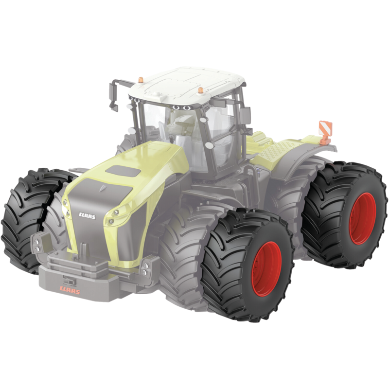 Siku Doppelräder für Claas Xerion 5000 Trac – Zubehör 1:32
