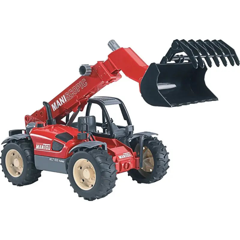 Bruder Manitou MLT 633 Teleskoplader 1:16 mit ausziehbarem Arm seitlich