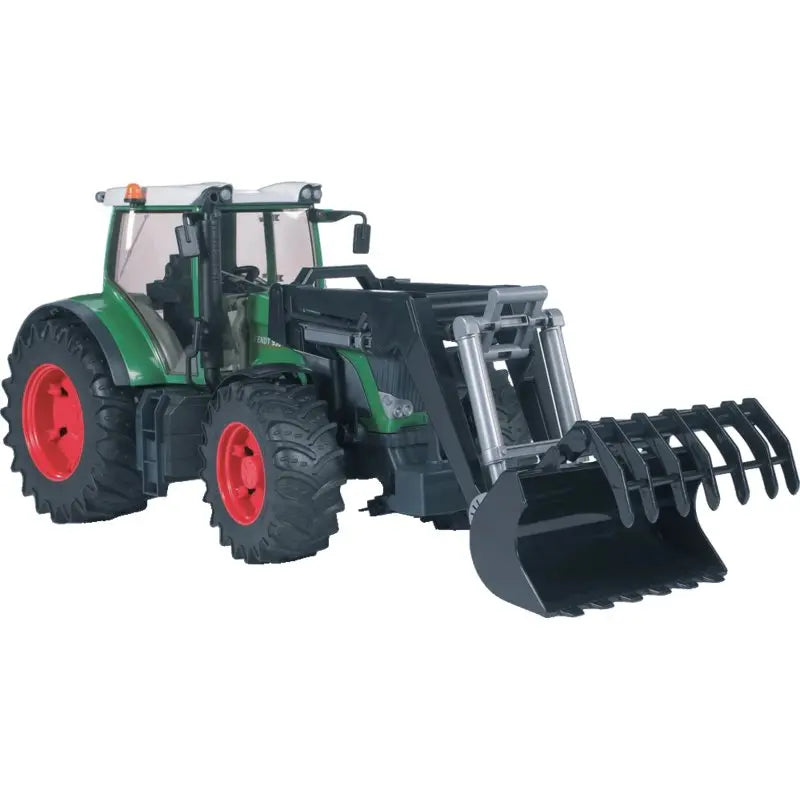Bruder Fendt 936 Vario Traktor mit Frontlader im Maßstab 1:16 – Seitenansicht