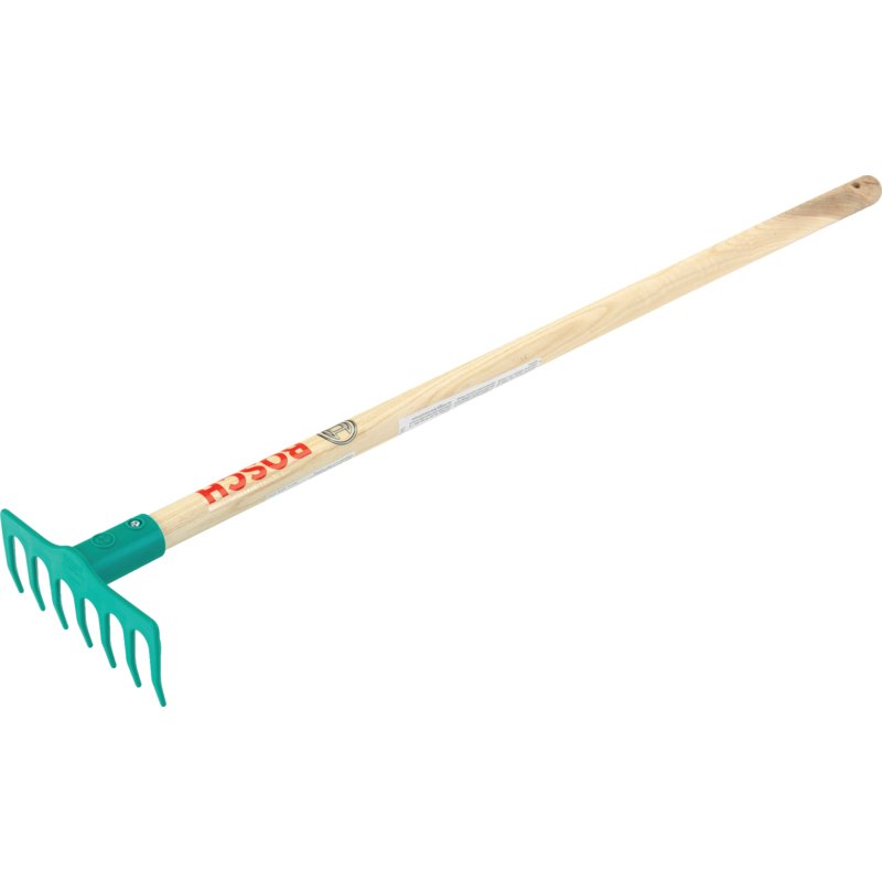 BOSCH Spielzeug-Rechen für Kinder ab 3 Jahren im kindgerechten Gartendesign