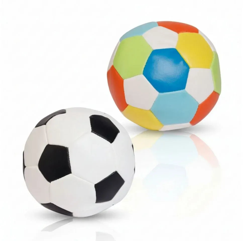 Softball alldoro 60300 – weicher bunter Spielball 10 cm für Babys und Kleinkinder