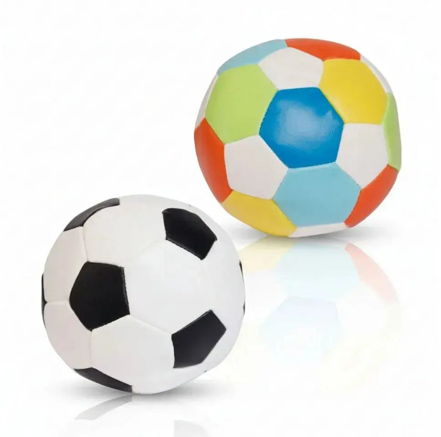 Softball alldoro 60300 – bunter weicher Spielball 10 cm für Babys und Kleinkinder