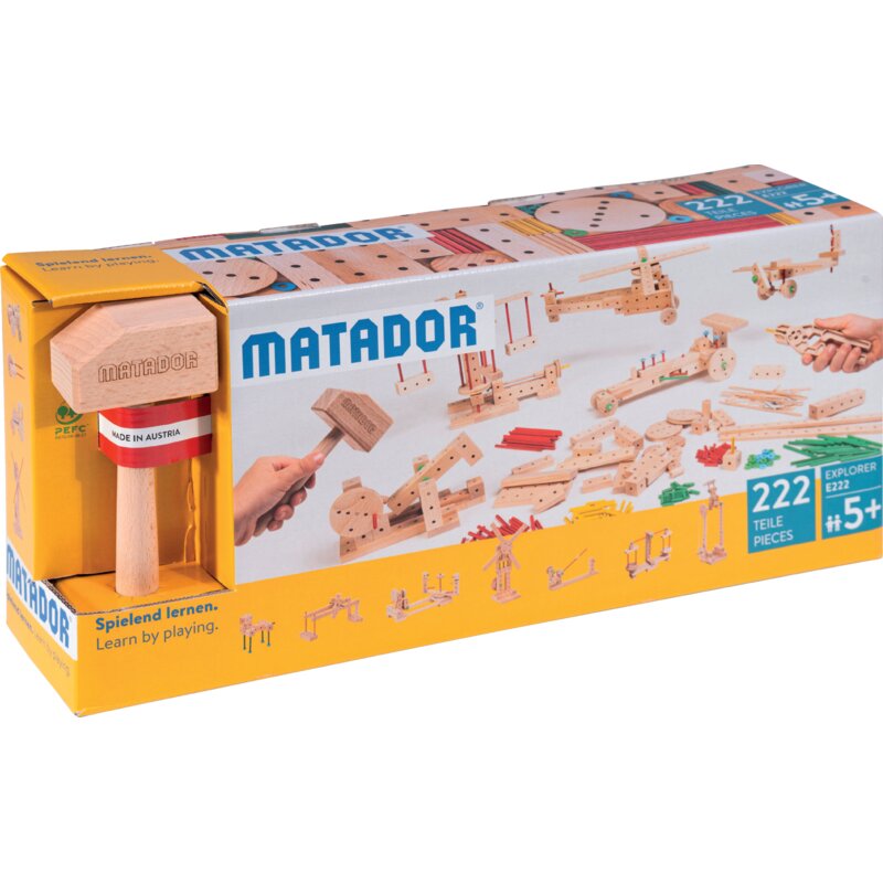 Baukasten E222, 55 Modelle Spielzeug - Matador