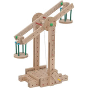 Matador E318 Holzbaukasten 71 Modelle – Kind baut Fahrzeug-Modell mit Holzbauteilen