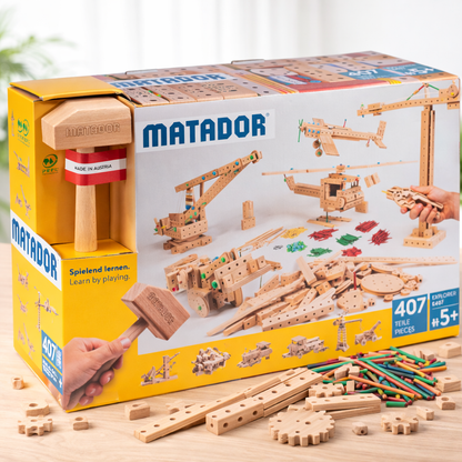Baukasten E407, 82 Modelle Spielzeug - Matador