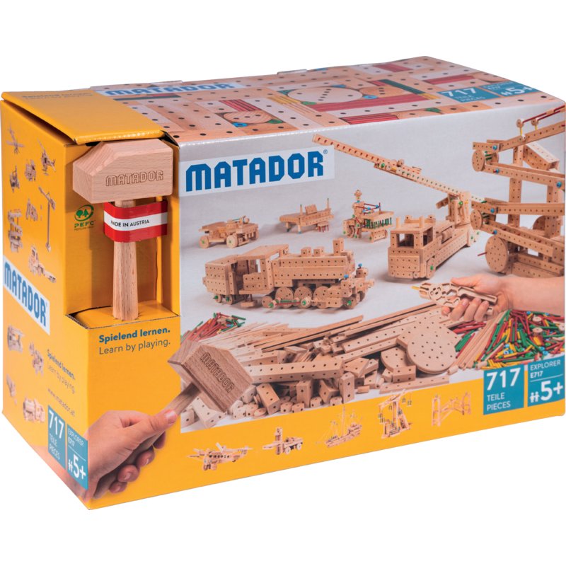 Baukasten E717, 97 Modelle Spielzeug - Matador