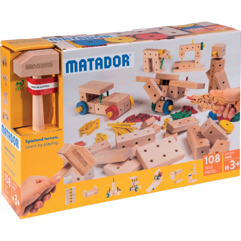 Baukasten M108, 55 Modelle Spielzeug - Matador