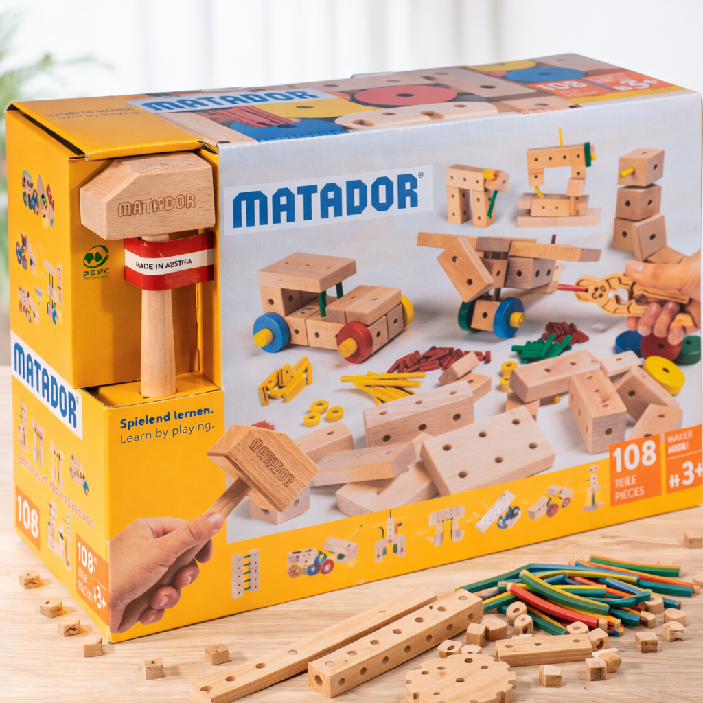 Baukasten M108, 55 Modelle Spielzeug - Matador