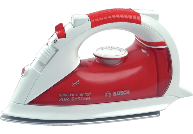 BOSCH Kinder-Bügeleisen Spielzeug von klein in realistischer Optik
