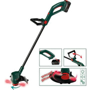 Detailansicht Bosch EasyCut Rasentrimmer Spielzeug klein aus hochwertigem Kunststoff