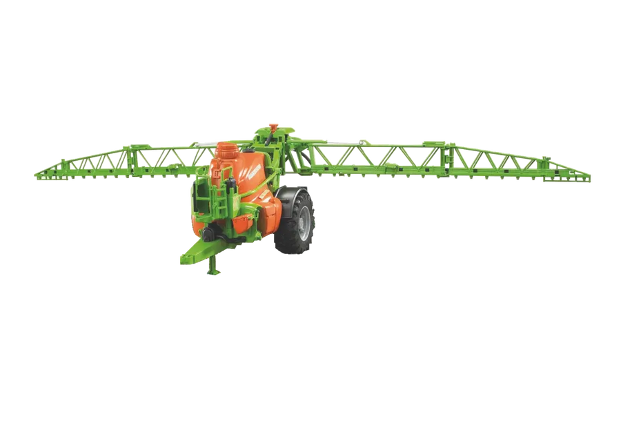 Amazone UX5200 Anhängespritze Bruder mit ausgeklappten Spritzarmen – 99 cm Breite