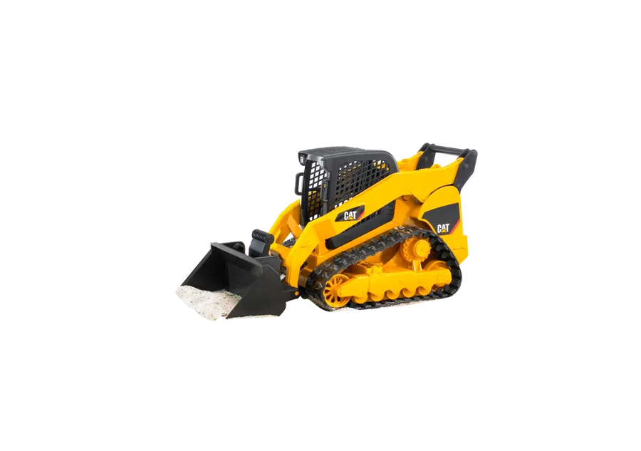Bruder Caterpillar Kompaktlader 02136 – Delta-Lader mit beweglicher Schaufel