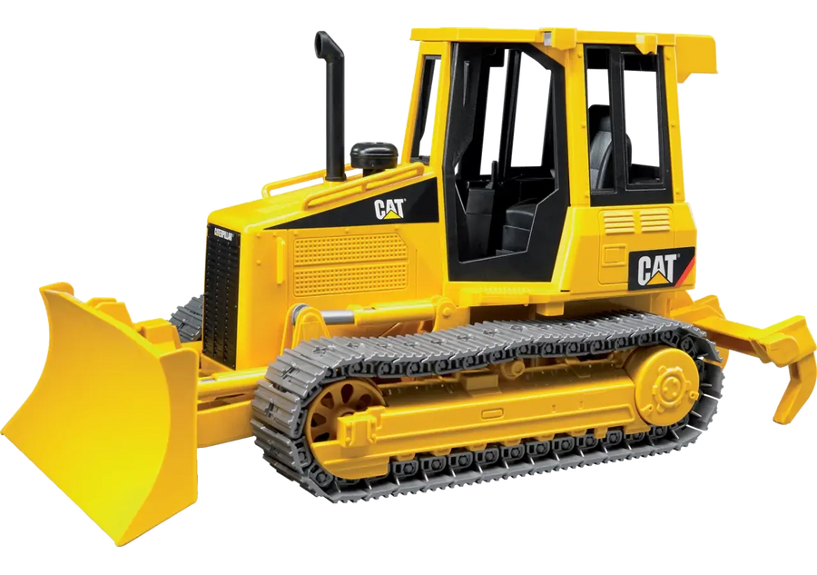 Bruder Caterpillar Kettendozer 02443 – Raupen-Bulldozer 1:16 mit Räumschild