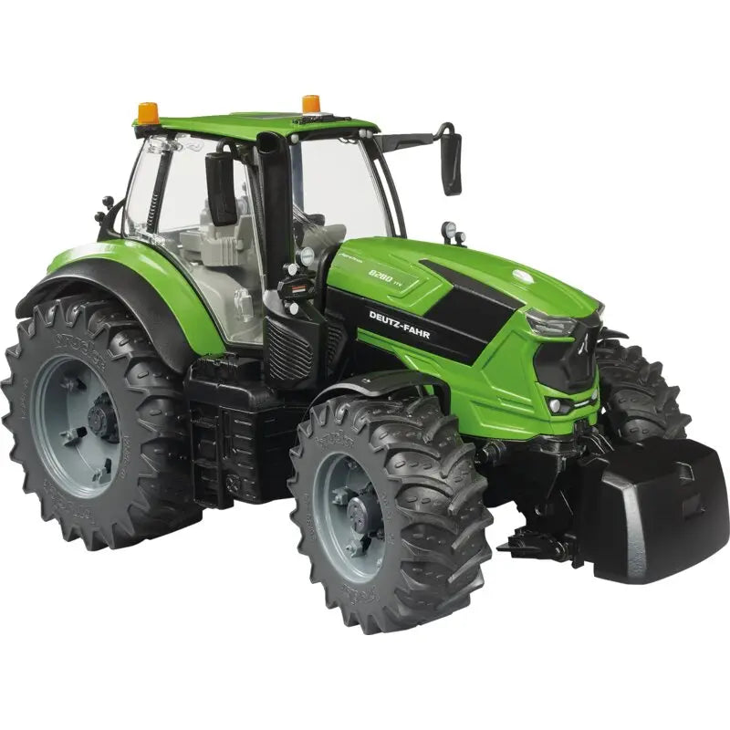 Bruder Deutz-Fahr 8280 TTV Traktor in Grün im Maßstab 1:16 – Seitenansicht
