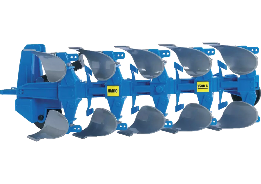 Bruder Drehpflug Vario VS500 C 02237 – 5-Schar Anbaugerät im Maßstab 1:16