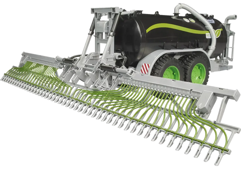Güllefass Fliegl Jumbo Line Plus Bruder 02036 im Maßstab 1:16 – Seitenansicht
