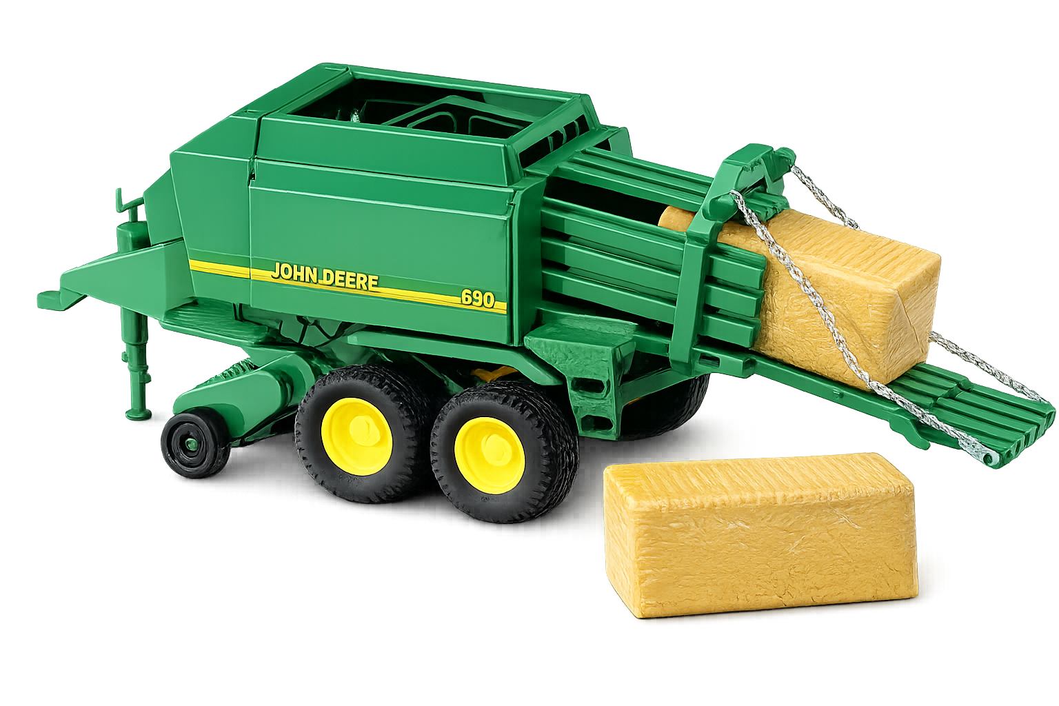 Bruder Großballenpresse John Deere 690 im Maßstab 1:16