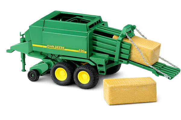 Bruder Großballenpresse John Deere 690 im Maßstab 1:16
