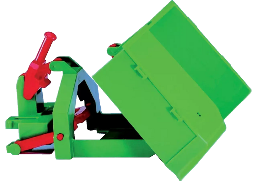 Bruder Hecklade kippbar 02248 – kippbare Transportbox für Bruder-Traktoren 1:16
