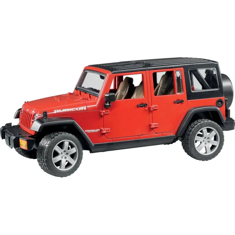 Bruder Jeep Wrangler Rubicon 02525 – Offroad-Spielzeugauto im Maßstab 1:16