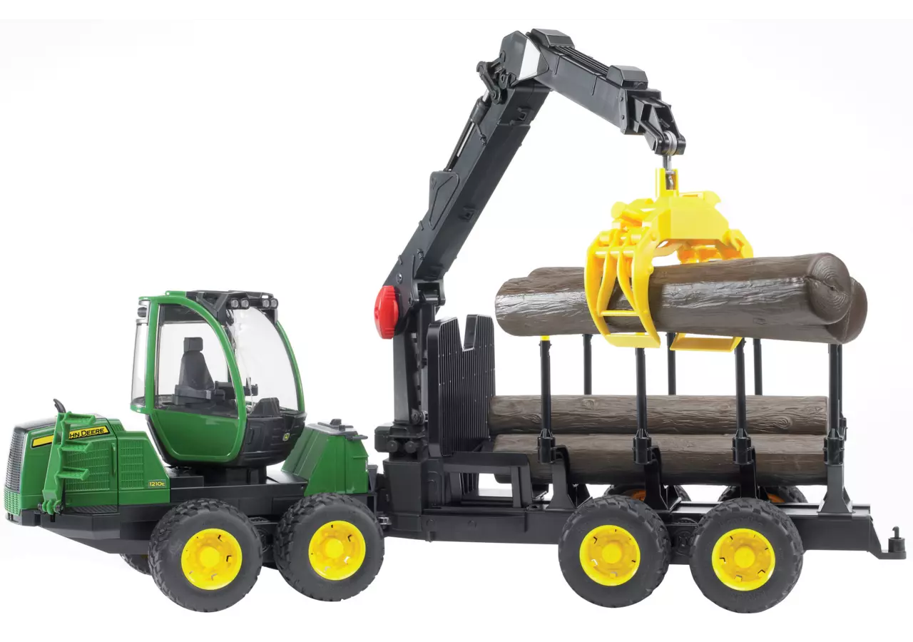 Bruder John Deere 1210E Rückezug Spielzeug im Maßstab 1:16
