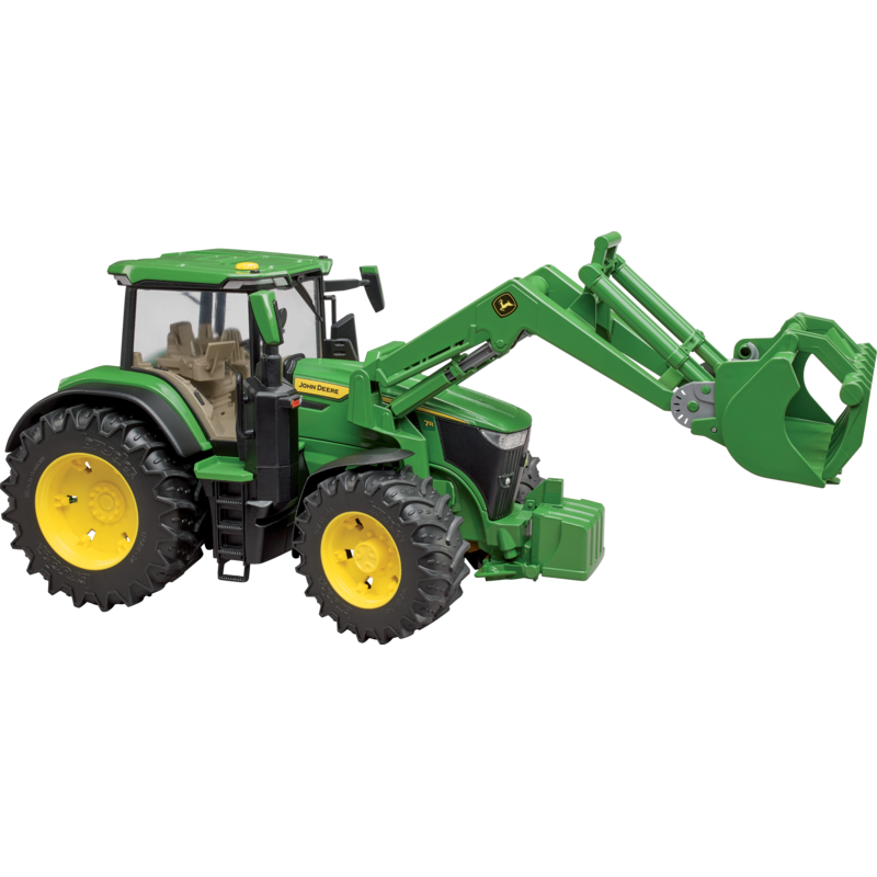 Bruder John Deere 7R 350 Traktor mit Frontlader im Maßstab 1:16