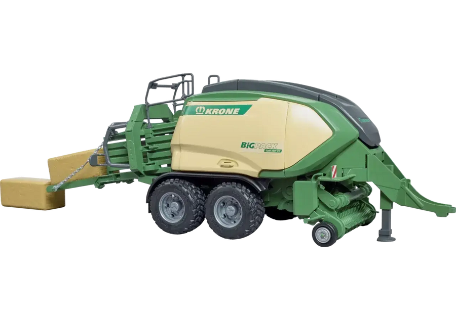 Bruder Großballenpresse Krone Big Pack 1290 HDP VC 02033 im Maßstab 1:16 mit 2 Quaderballen