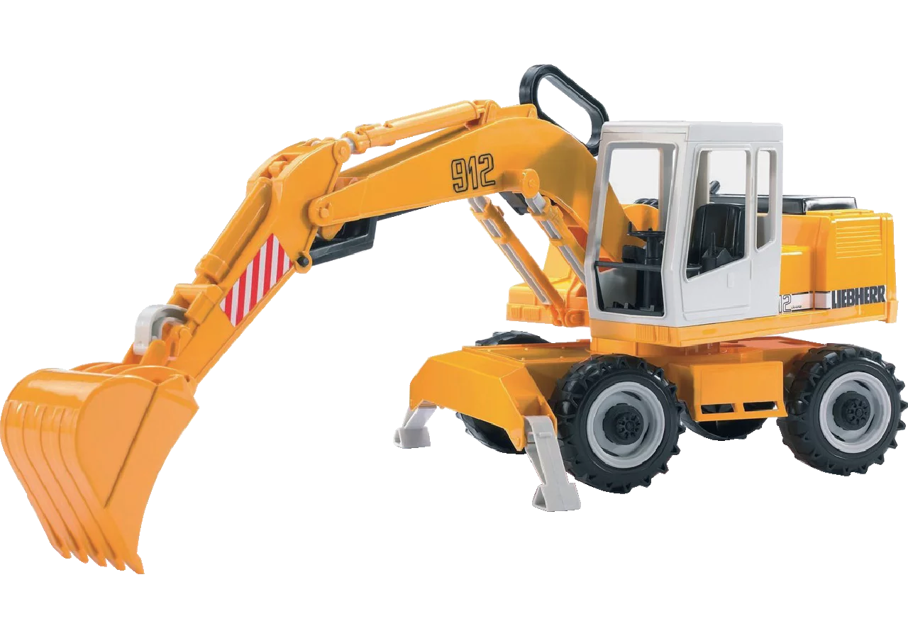 Bruder Liebherr 912 Schaufelbagger Spielzeug im Maßstab 1:16
