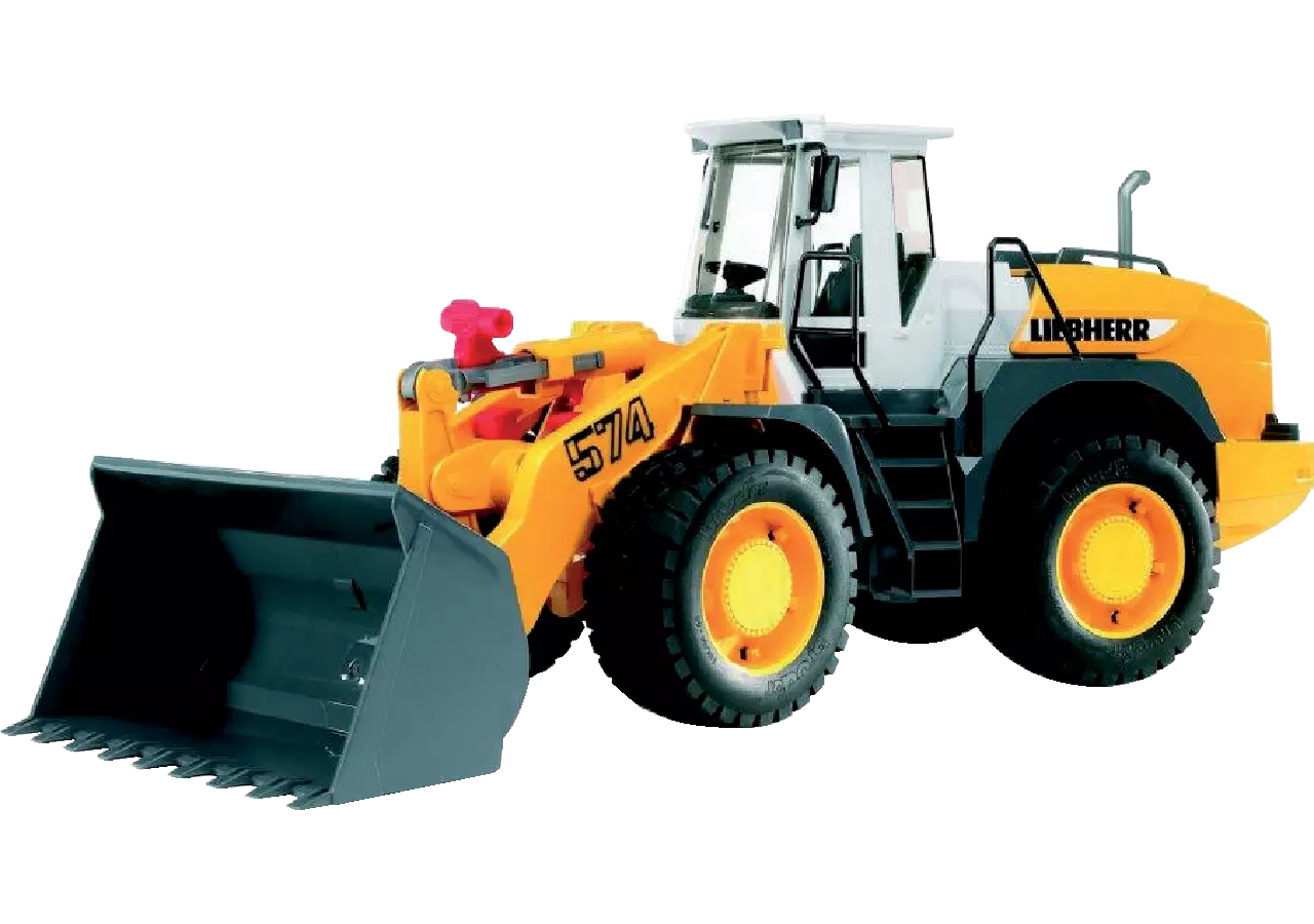 Bruder Liebherr L574 Radlader Spielzeug im Maßstab 1:16
