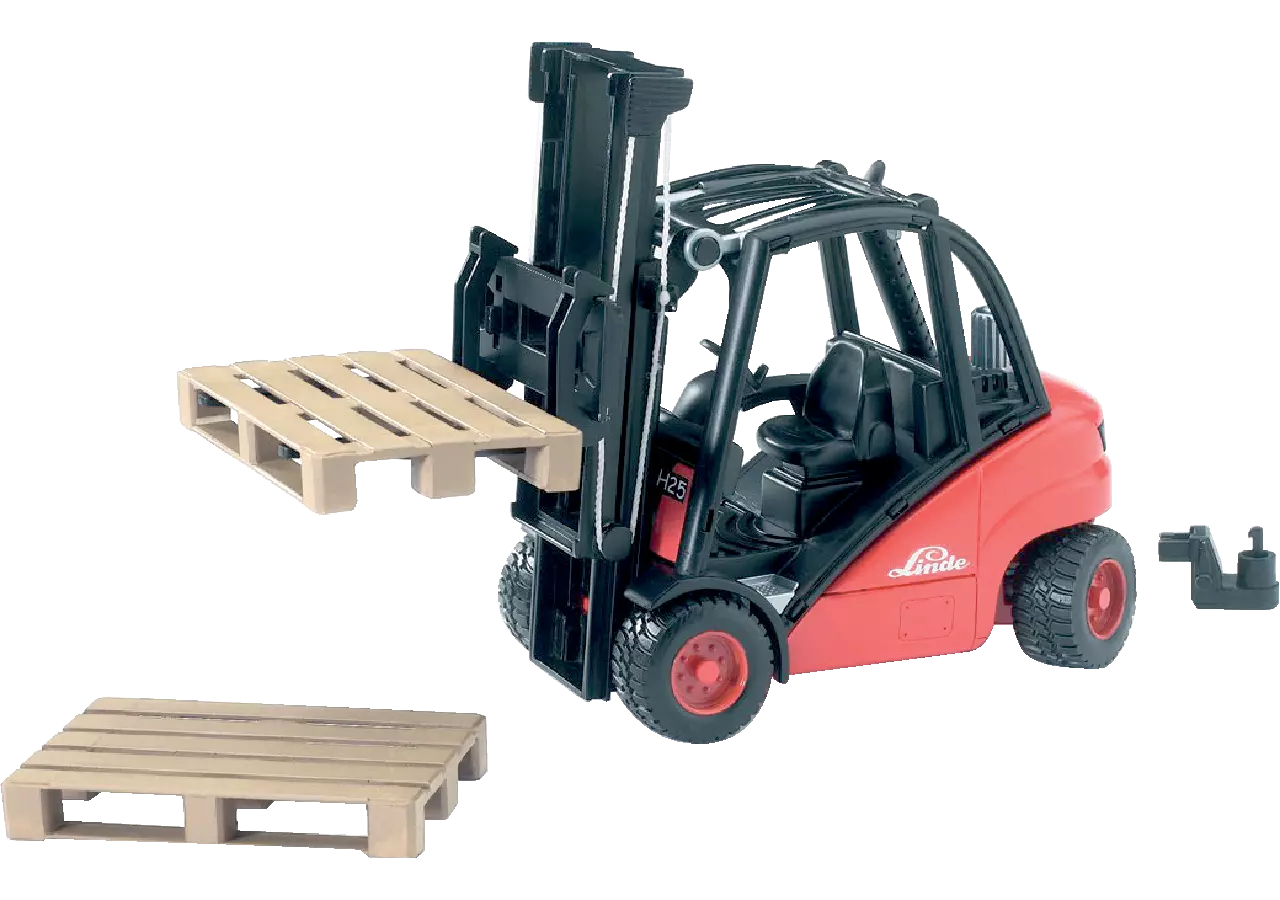 Bruder Linde H30D Gabelstapler Spielzeug im Maßstab 1:16

