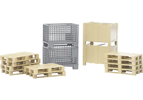 Bruder Logistik Set 02415 – Zubehörpaket für Transport- und Lagerspiele