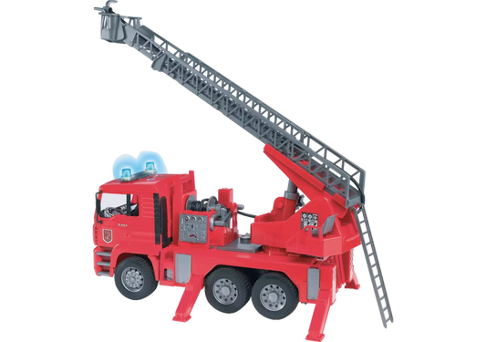 Bruder MAN Feuerwehr-LKW mit Drehleiter Spielzeug
