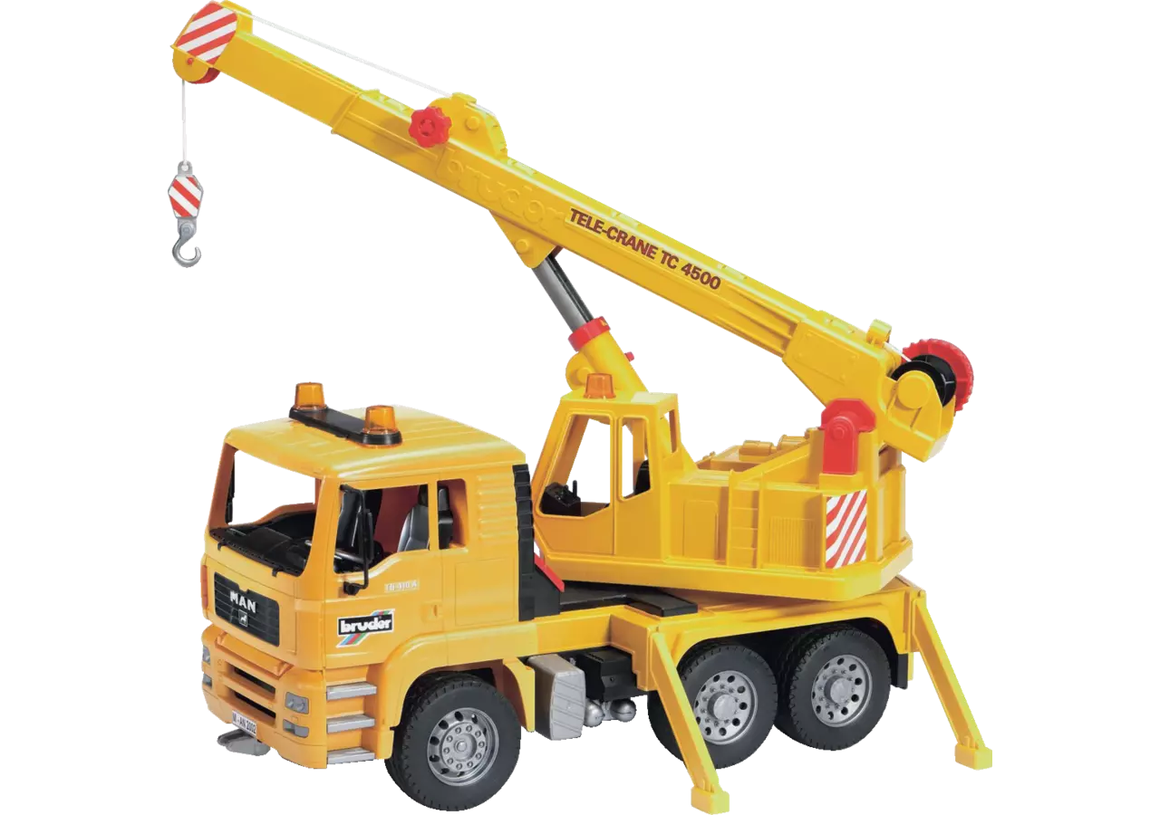 Bruder MAN TGA Kran TC4500 Spielzeug-LKW im Maßstab 1:16
