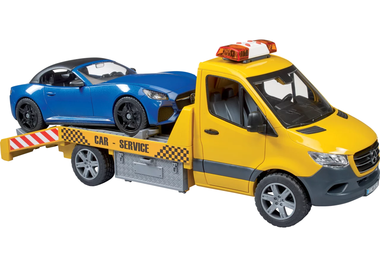 Bruder Mercedes-Benz Sprinter Autotransporter Spielzeug im Maßstab 1:16
