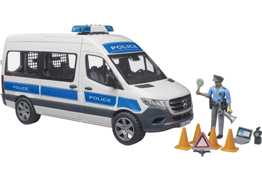Bruder Mercedes Benz Polizei Sprinter Einsatzfahrzeug 1:16
