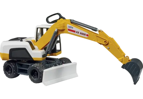 Bruder Mobilbagger XE 5000 03413 im Maßstab 1:16 mit beweglichem Baggerarm
